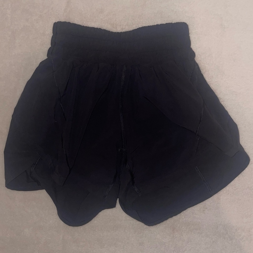 Lululemon Black Track That Shorts